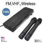 Us9569156628519 Crew Black Home Ktv Supplies Vhf Dual Handheld 9569156628519