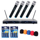 Vhf-4000-2 Vocopro Professional Wireless Mic System Windscreens Aa Battery 686924570340