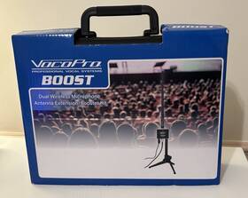 Bcjf0181 Vocopro Boost Extended Range Wireless Mic Microphone Extension Pieces Missing