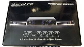 Ir-9009 Vocopro Dual Wireless Handheld Microphone System - Excellent Condition
