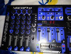 Kj-7808rv Vocopro Kj-7808 Video And Dj Mixer Key Control Crossfader Toggle