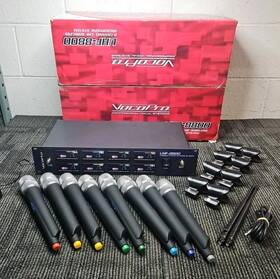 Uhf-8800-noacc Vocopro 8 Channel Uhf Wireless Microphone System