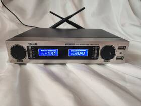Vlr-502 Vokal Dual Wireless Microphone System Uhf
