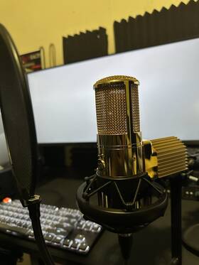 Wa-8000g Warm Audio Limited Edition Gold Large-diaphragm Condenser Microphone