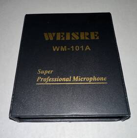 Wm-101a Weisre Professional Wireless Lavalier Microphone And Receiver
