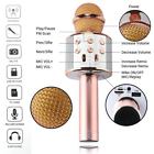 Ws-858 Wf3cb Wireless Karaoke Handheld Microphone Usb Ktv Player Bluetooth Mic Speaker