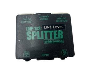 Sp1x3ll Whirlwind Imp 1x3 Single Microphone Line Level Splitter Used