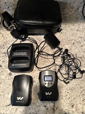 Williams Sound 700220723054 Ppa T46 And R37 Fm Transmitter Receiver Set