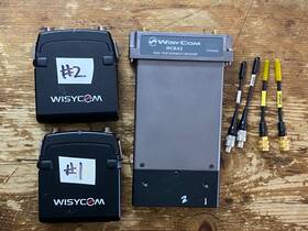 Mpt40s Wisycom Mcr42s Wireless Dual-receiver - 940-960mhz With 2x Transmitters