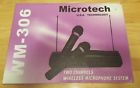 Wm-306 Microtech Usa Dual Band Vhf Wireless Microphone Set