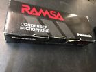Cjl033408 Wm-s2 Panasonic Ramsa Condenser Microphone Phantom Power Mic