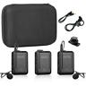 Wmx-1-duo Movo Photo Dual Wireless Lavalier Microphone System Range 817711021701