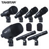 Xuq0336417006969hf Takstar Wired Microphone Kit For Drummer Case Microphones 635946736456