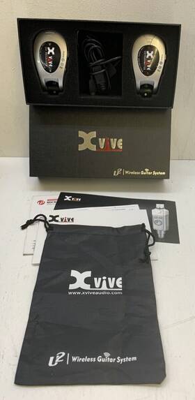 U2sl Xvive U2 Digital Wireless Guitar System Transmitter/receiver For Silver