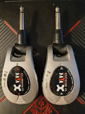 Xviu2silver Xvive Wireless System For Electric Guitars - Silver