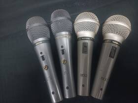 Cb-ys2d Yamaha & National/panasonic Selling Lot Of 4 Microphones