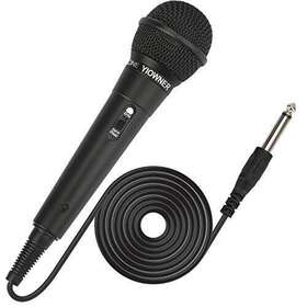 Yiowner 605660956409 Wired Microphone Karaoke Handheld For Singing Mic Karao