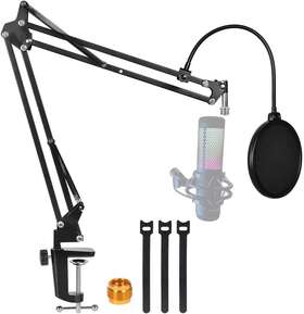 Yuzuhome 445030440427 Compatible With Hyperx Quadcast S Mic Boom Arm For Microphone A