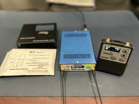 Qrx200 Zaxcom Receiver And Transmitter Fast Shipping Free Shure Lav Mic