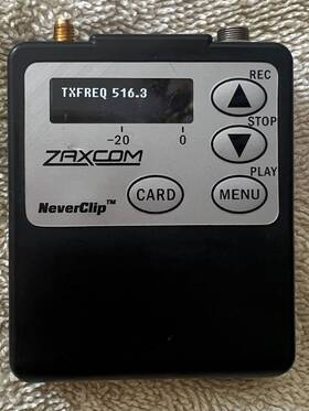 512-663 Zaxcom Trxla5 Wireless Transmitter Mhz