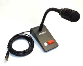 901-9747 Zetron Akg Desktop Microphone Dgn 99 15 Rj45