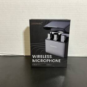 Zexpark-wm-dcl-01 Zexpark Dual Channel Wireless Lavalier Mic For Iphone Android Camera - Used