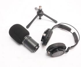 Zdm1pmp Zoom Zdm-1 Podcast Microphone Pack Accessory Bundle