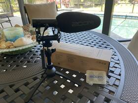 Zsg-1 Zoom Stereo On-camera Microphone For Capturing Dialogue Used Once