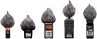 Zwsu1 Zoom Universal Windscreen For Handy Recorders 884354012816