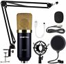 Zy-007 Zingyou Condenser Microphone Bundle Professional Medium Sunrise Gold