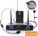 Pyle Compact Uhf Wireless Microphone System Digital Receiver PDWM1988B. Fixed Price $42.20.