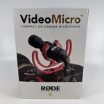 Rode Videomicro Compact Camera Microphone. Fixed Price $34.99.