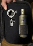 Heil Sound Pr 40 Dynamic Microphone Xlr 3-PIN Gold/silver With Case & Mount. Fixed Price $186.25.