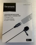New Saramonic Clip-on Omnidirectional Lavalier Microphone For Dji Osmo Pocket. Fixed Price $26.55.