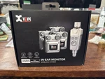 Xvive U4R4 In-ear Monitor Transmitter + Receivers Wireless System New Box. Fixed Price $329.00.