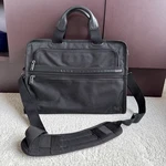 Tumi Alpha Ballistic Nylon Padded 12" Laptop/tablet/ Brief Case Euc. Fixed Price $30.00.