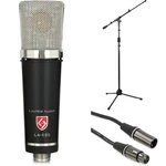 Lauten Audio LA-220 V2 Large-diaphragm Condenser Microphone With Stand Cable. Fixed Price $399.00.