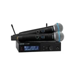 Shure SLXD24D+/B58 Dual Wireless System With SLXD2+/B58 Handheld Transmitters. Fixed Price $1799.00.