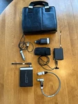 Lectrosonics CR195 & UH195 Receiver W/plug W/transmitter Lav. Fixed Price $250.00.