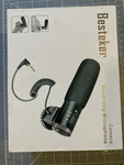 On-camera Microphone, Besteker M520 Recording Interview Super-cardioid. Fixed Price $14.00.
