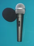 Amazon Basics Dynamic Vocal Microphone Cardioid. Fixed Price $9.99.