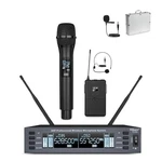 Hiberr Vocal Wireless Microphone, Dual Channel Uhf 2X60 Adjustable. Fixed Price $260.00.