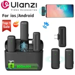 Ulanzi J12 Wireless Lavalier Microphone Audio Video Recording Mini Plug Play. Fixed Price $90.68.