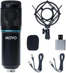 Movo PC-M6 Universal Cardioid Podcasting Microphone For Xlr, 3.5MM And Usb. Fixed Price $39.95.