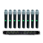 Musysic Professional 8-CHANNELS Uhf Handheld Wireless Microphone System MU-U8-HH. Fixed Price $349.99.