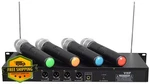 Gtdaudio 4 Handheld Wireless Microphone System, 300FT Range, Dj Karaoke. Fixed Price $306.90.