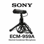 Sony ECM-959A Omni-directional Microphone Professional Sound For Clear, Crisp. Fixed Price $199.99.