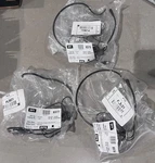 As-is Lot Of Pyle PLM31 Double Over Ear Microphone Headset. Fixed Price $34.99.