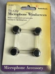 Vintage Radio Shack Tie-clip Microphone Replacement Windscreen Accessory 33-4006. Fixed Price $7.79.