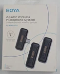 Boya BY-WM3T2-U2 Wireless Microphone Usb-c For Android Smartphone Vlog New. Fixed Price $59.99.